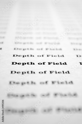 camera technique: dof