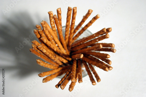 salt sticks in glass