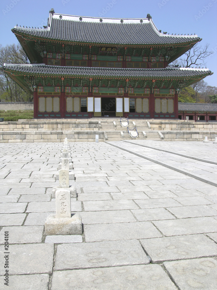 Fototapeta premium korean palace