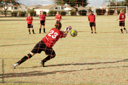 goalie action