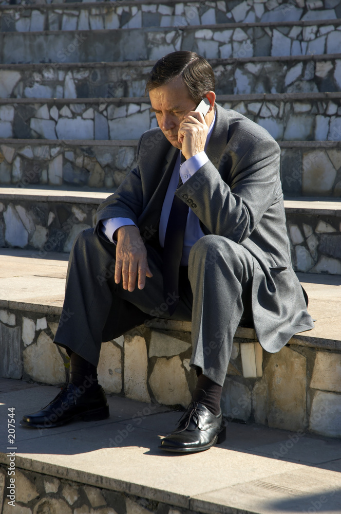 businessman with phone businessman with phone