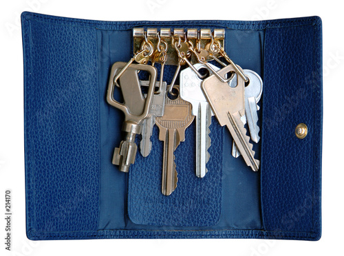 Bild auf Leinwand trousseau de cles detoure