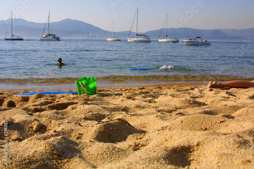 la plage de'isolella photo