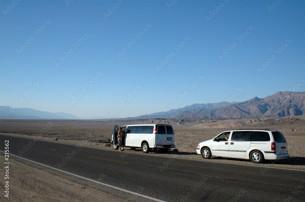vans in the death valley