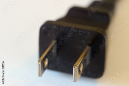 electrical plug, macro