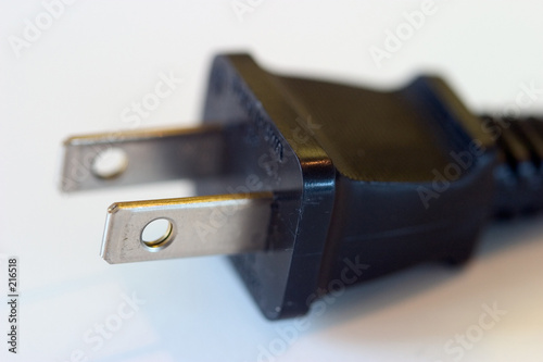 electrical plug, macro