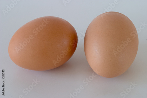 two eggs