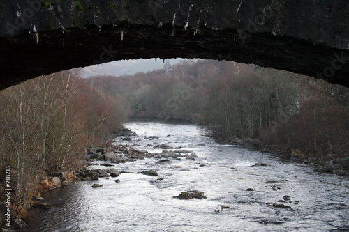 a view under a bridge photo