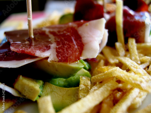 tapa de jamón