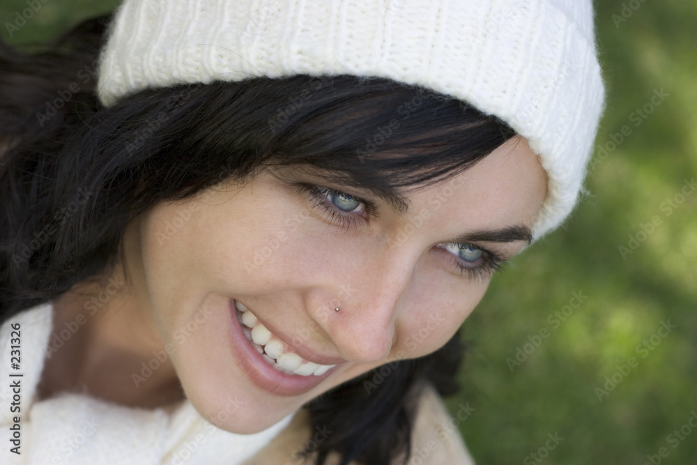 smiling woman smiling woman