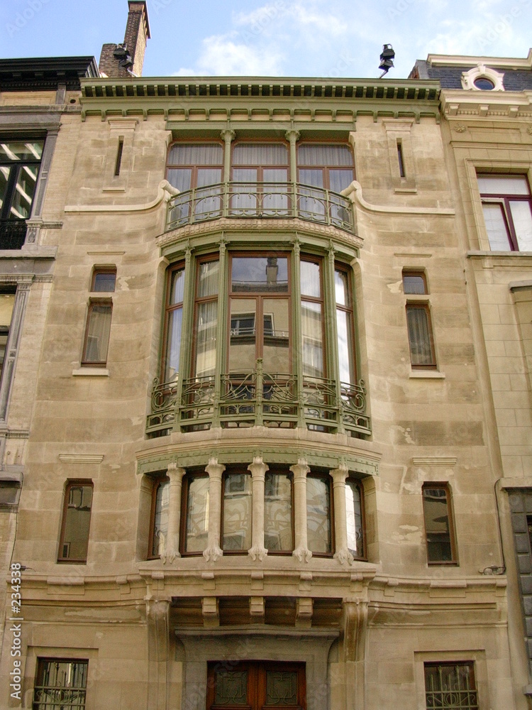 hôtel tassel à bruxelles, façade