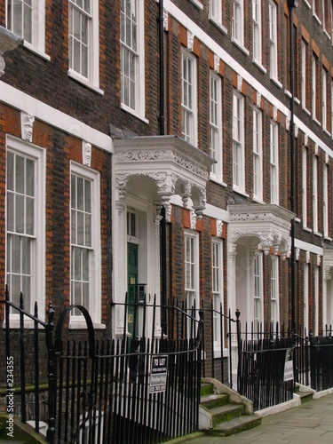 façade d'immeubles londoniens 1
