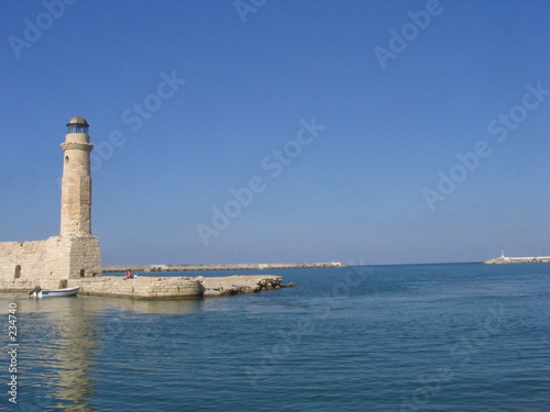 lighthouse at rethymnon