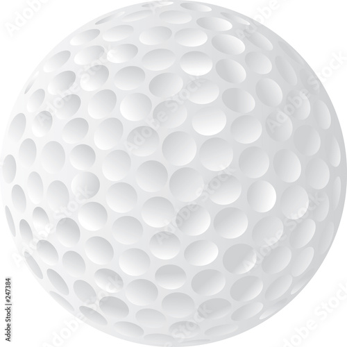 golf ball illustration