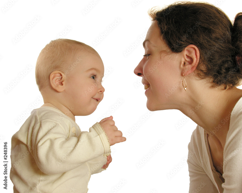 mother with baby isolated 2 mother with baby isolated 2