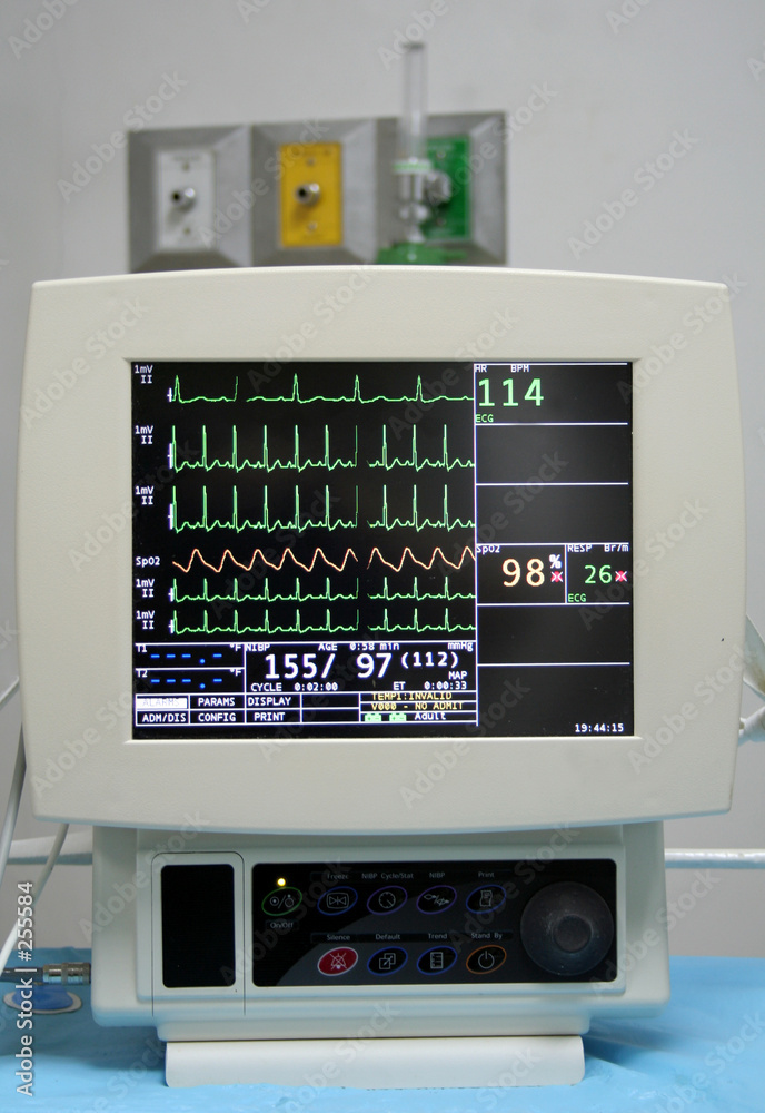 Fototapeta premium cardiac monitor
