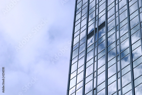 abstract window and sky