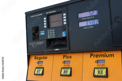 Obraz na płótnie gas pump