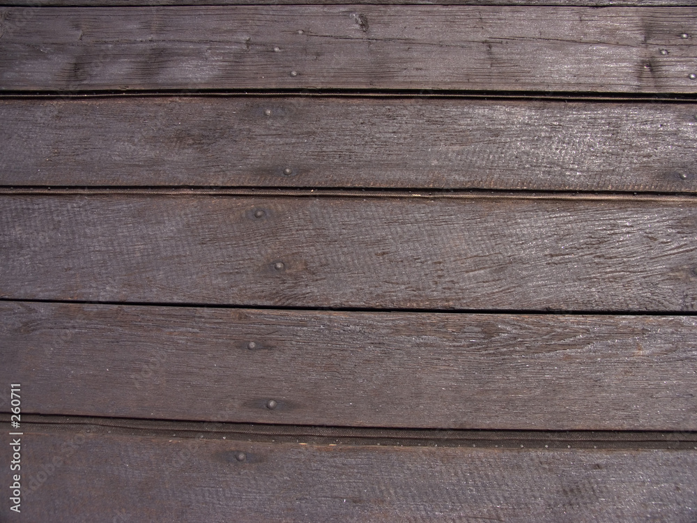 Obraz premium wooden deck