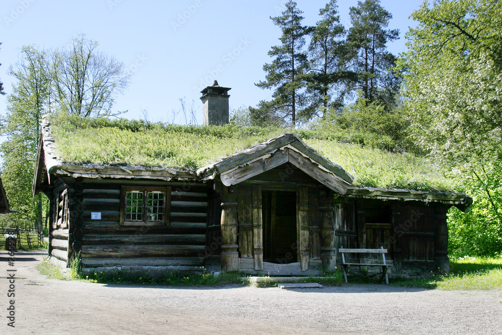norwegian farm house