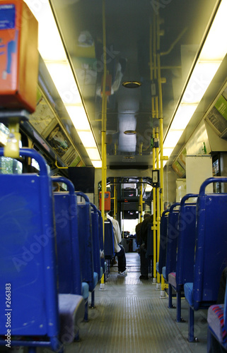 street car interior photo