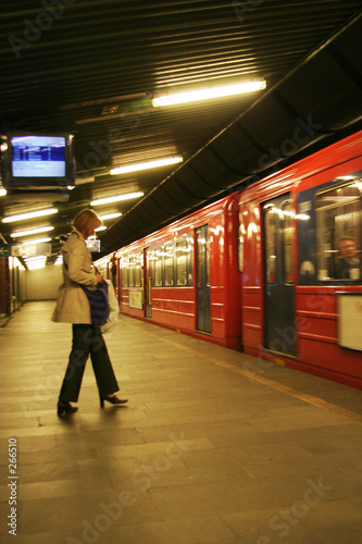 Photography subway station
