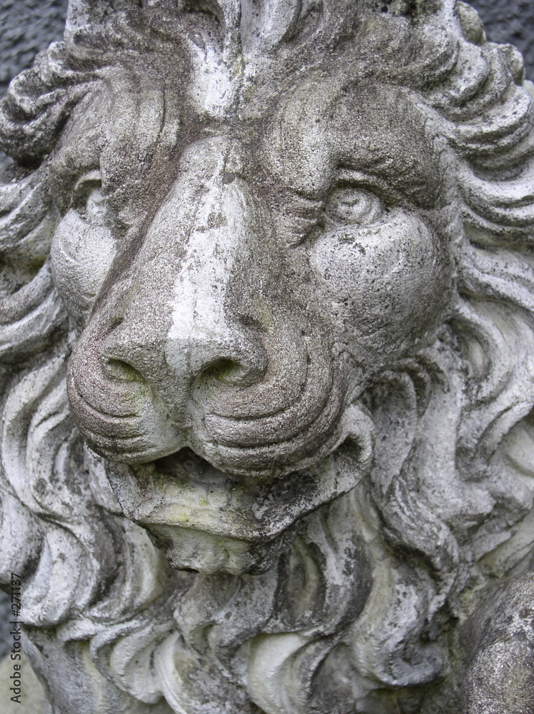 Lion statue