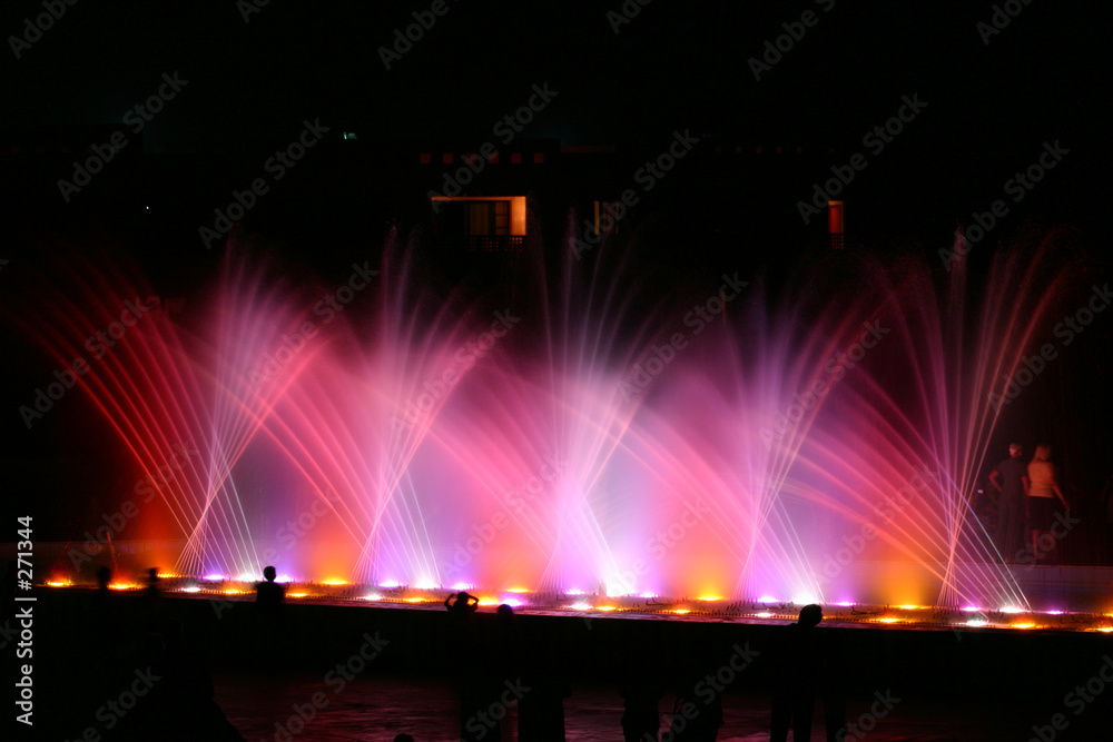 light and fountain