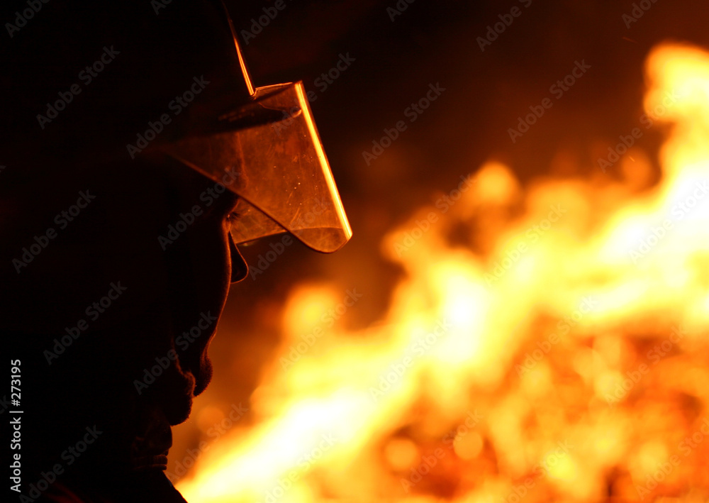 Fototapeta premium firefighter