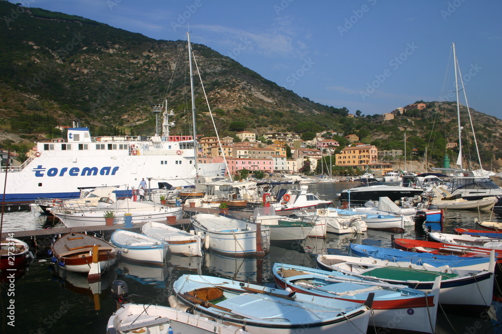 Obraz premium Isola del Giglio - Giglio Porto