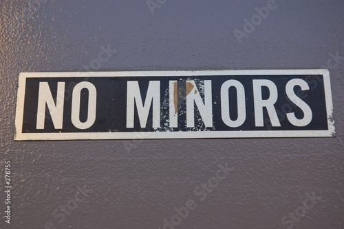no minors