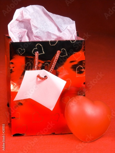 gift bag heart