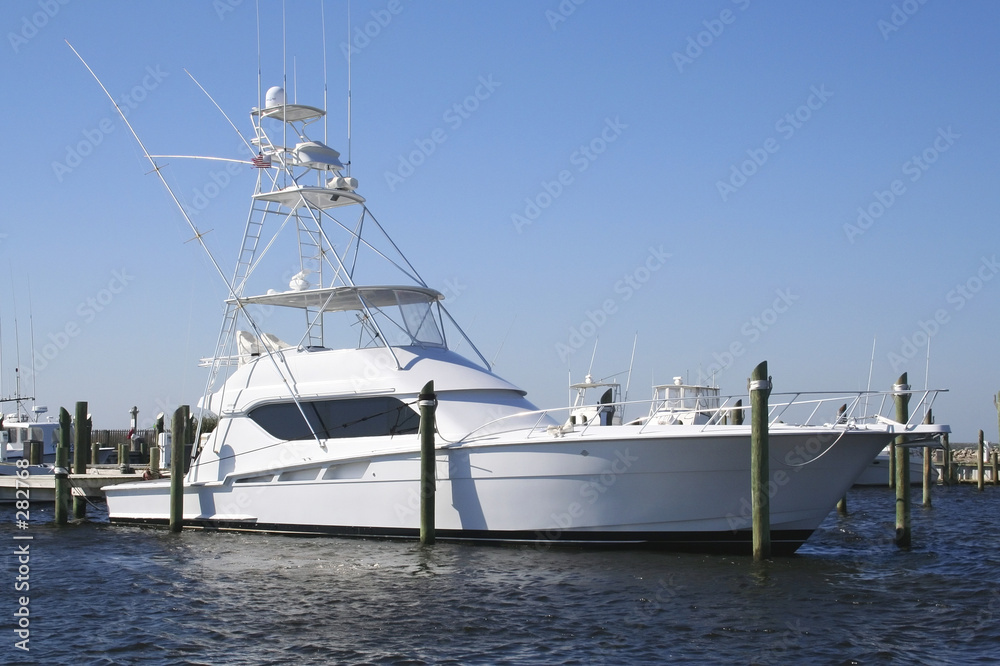 sport fishing yacht