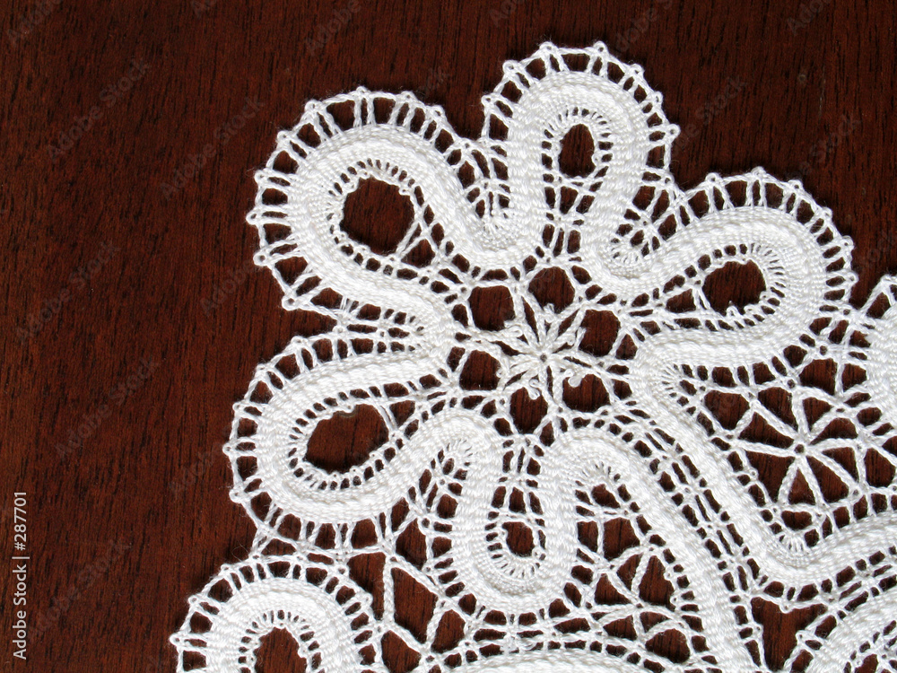Εκτύπωση καμβά russian bobbin lace