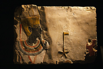 Deken met foto Egypte Tempel van Luxor bij schemering  © Mirek Hejnicki