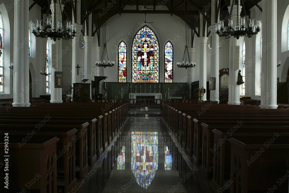 Fotografia church interior