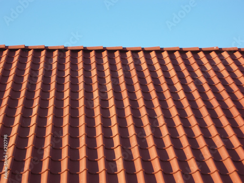 red tile roof