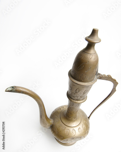 anitique oil lamp photo