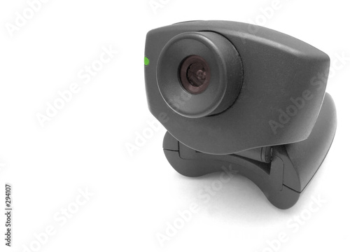 black webcam