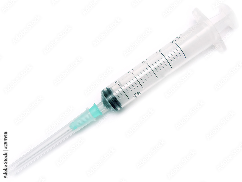 syringe with cap syringe with cap