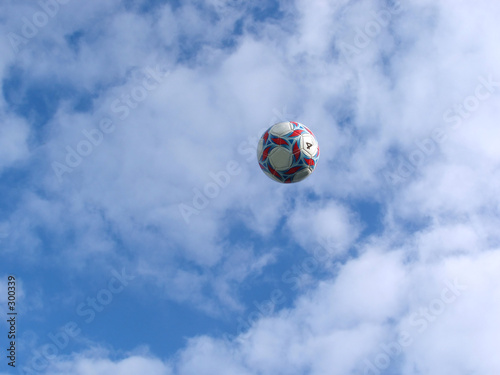 colored soccer ball