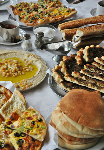 middle-eastern breakfast