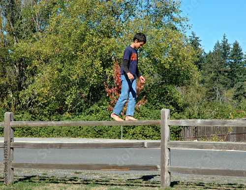 walking the fence...