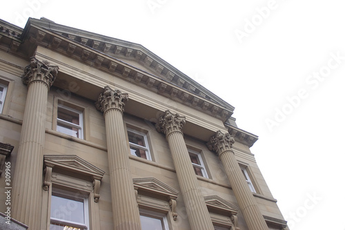 historic bank building in chester