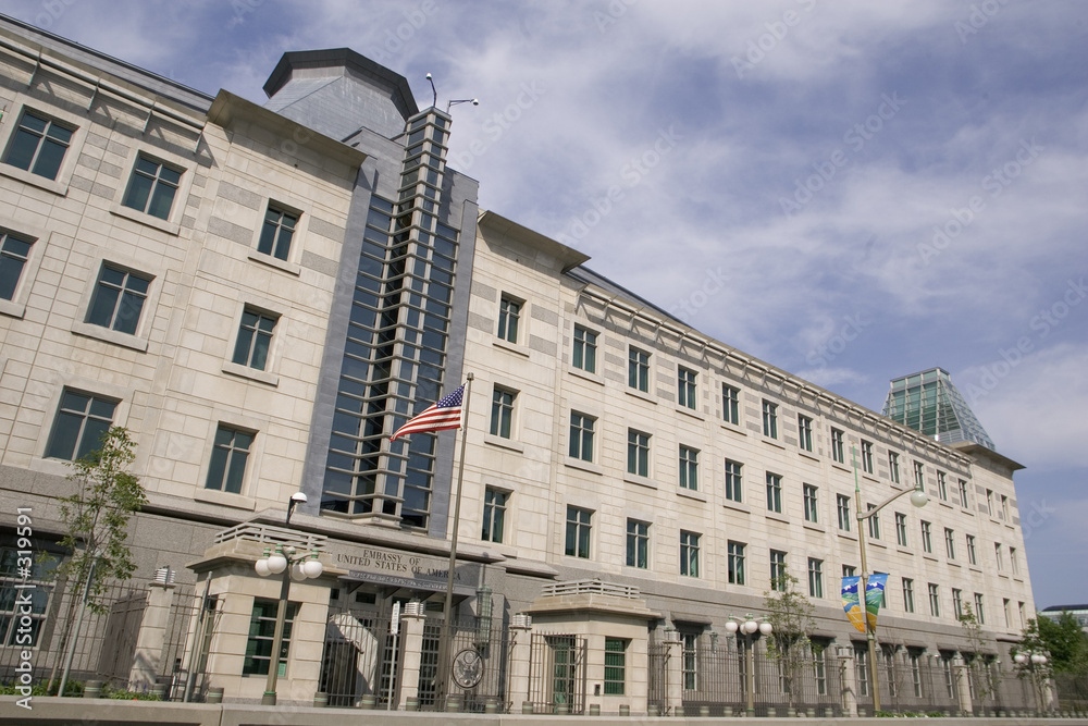Fototapeta premium united states embassy