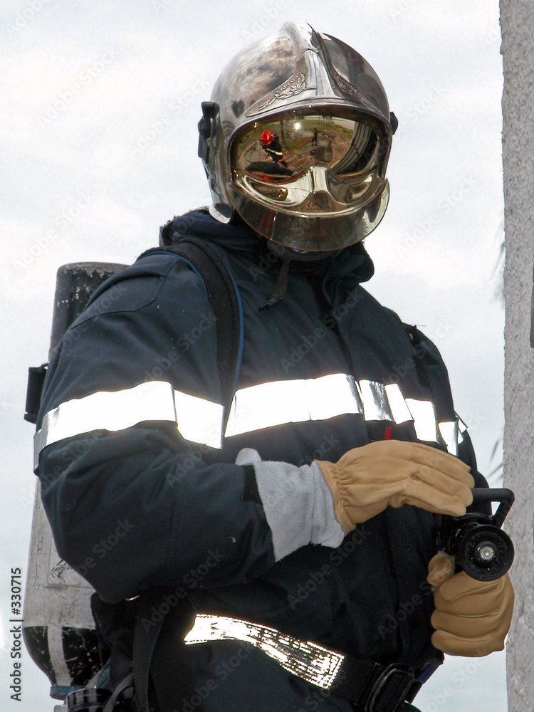 Naklejka premium tenue de feu