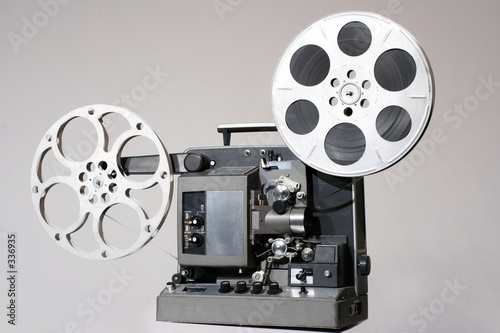 retro 16mm film projector
