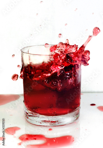 bloody glass photo