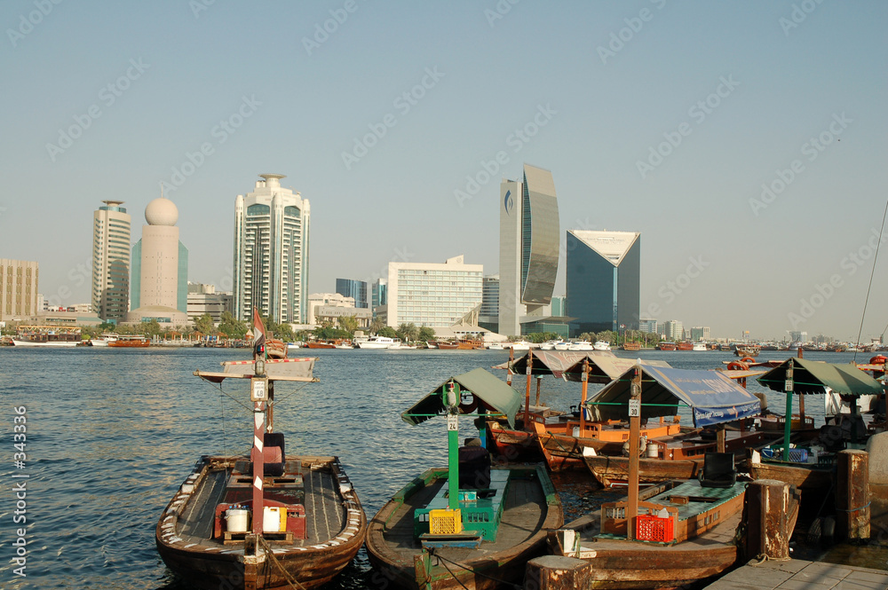 Fototapeta premium dubai creek view