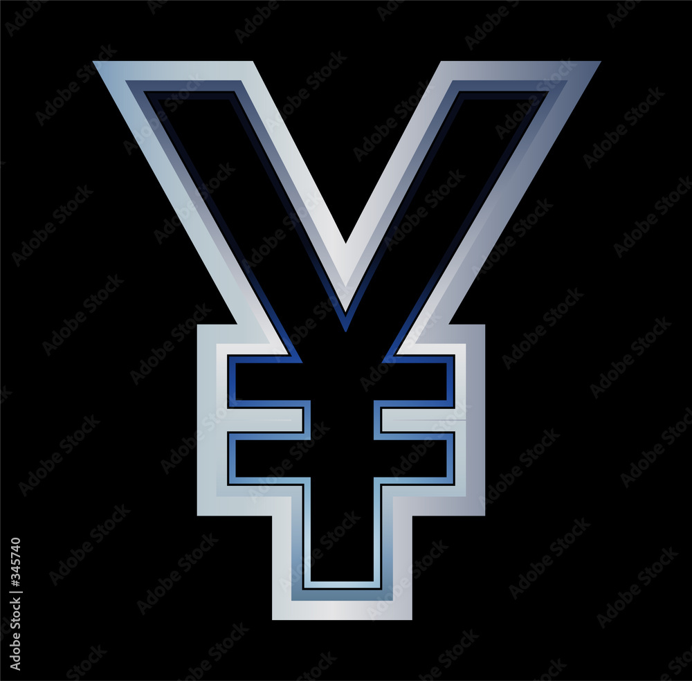 Obraz premium yen sign 12